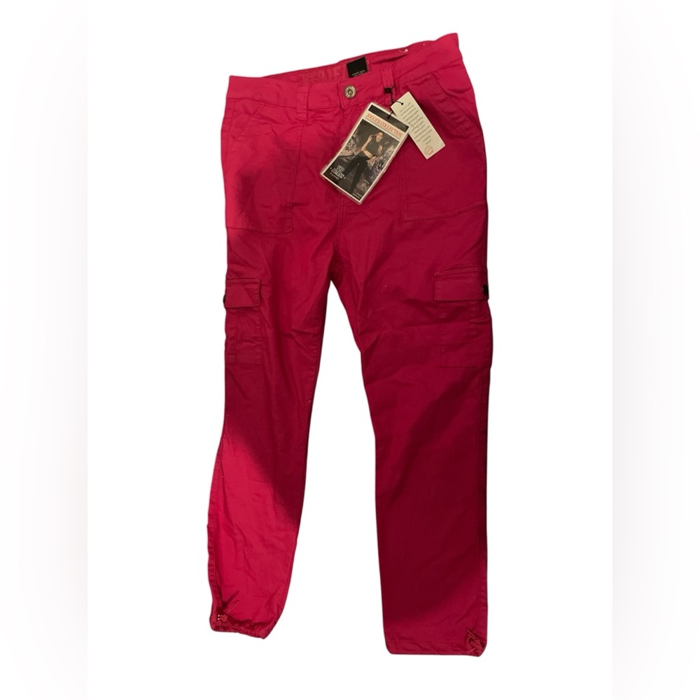 VIP Women's Hot Pink Cargo Track Pants